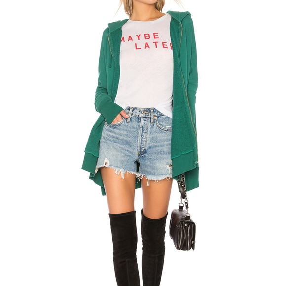 Wildfox Jackets & Blazers - WILDFOX Charmed French Terry Oversized Hoodie (XS)